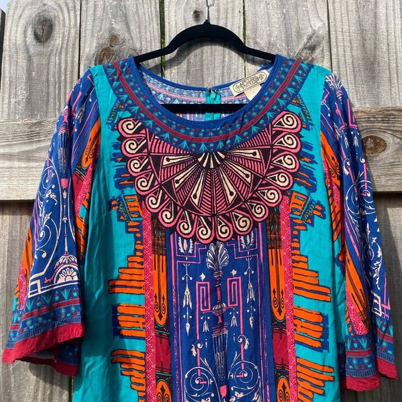 Flying Tomato Colorful Bohemian Style Dress - Picture 4 of 5